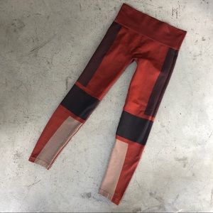 Joy Lab Seamless Legging Sz M - Geometric Red